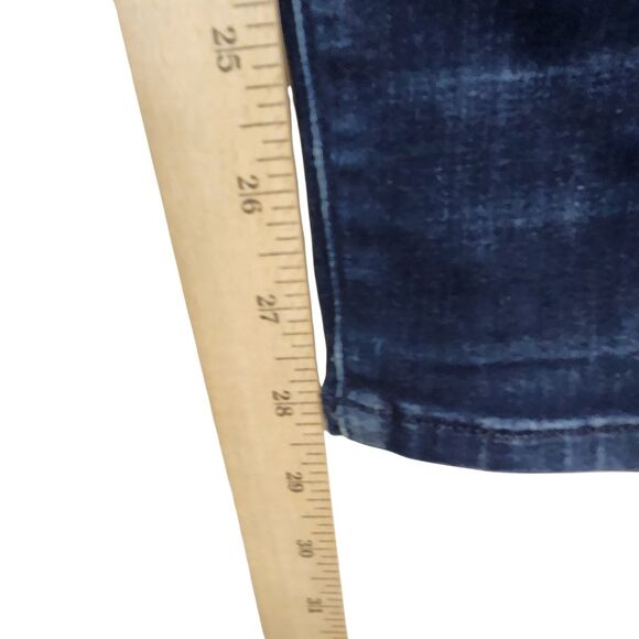 AYR Jeans Womens 27 Blue Skinny Mid Rise Stretch Denim Distressed‎ USA Made - Picture 10 of 14